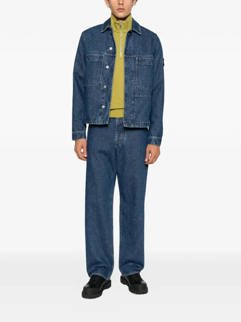 Stone Island — Light Bull Jeans mit weitem Bein — Foto 2 von 5