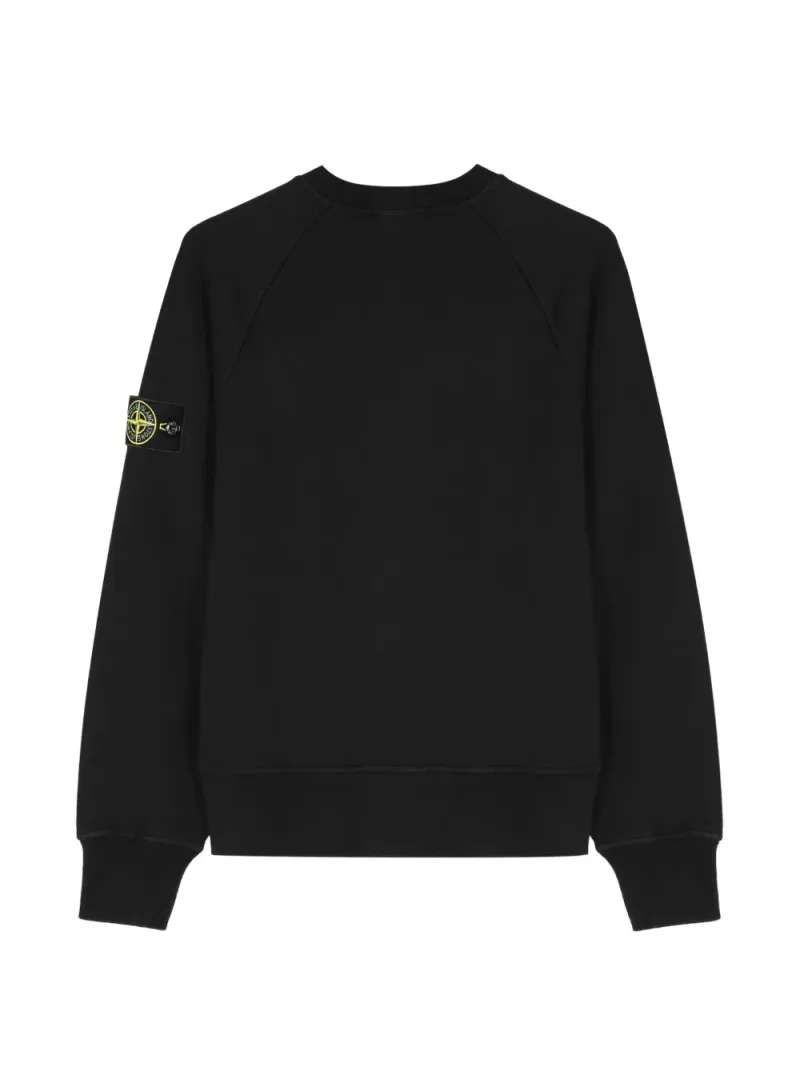 Stone Island — 6100008 organic cotto fleece sweatshirt — Foto 2 di 3