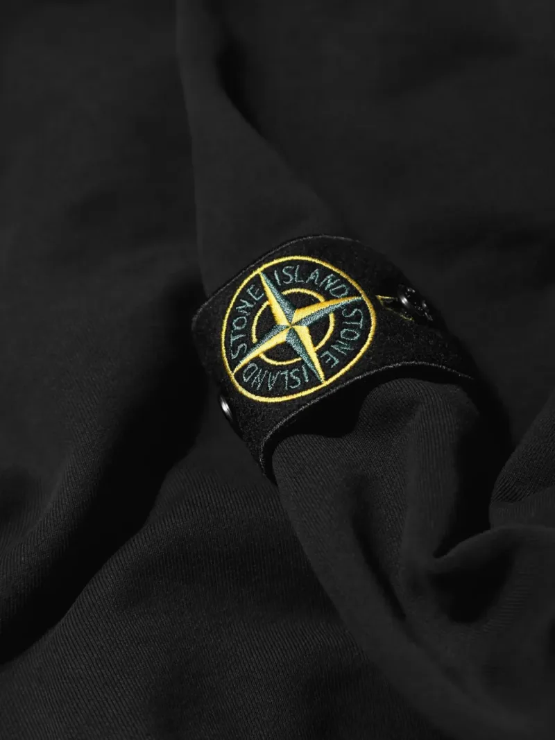 Stone Island — 6100008 organic cotto fleece sweatshirt — Foto 3 di 3