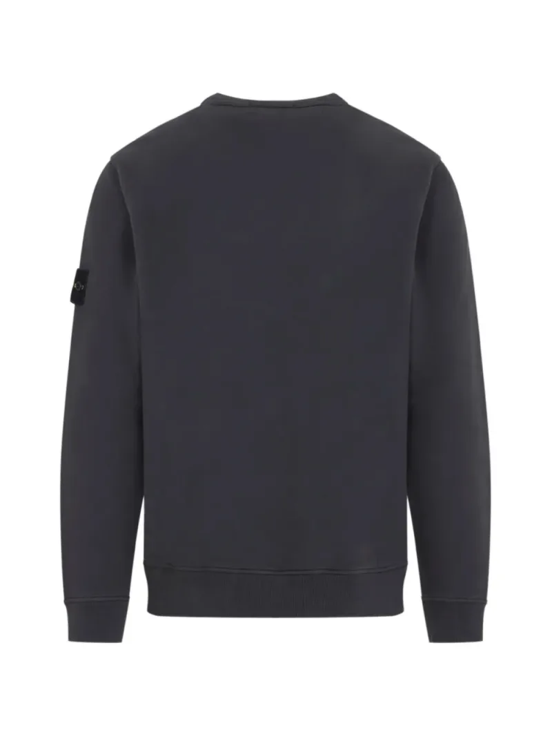 Stone Island — Sudadera con parche del logo — Foto 2 de 3