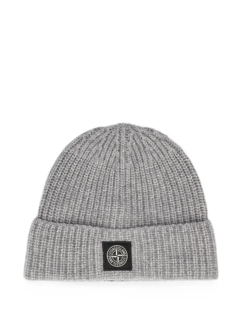 Stone Island — Light rws geelong wool beanie hat