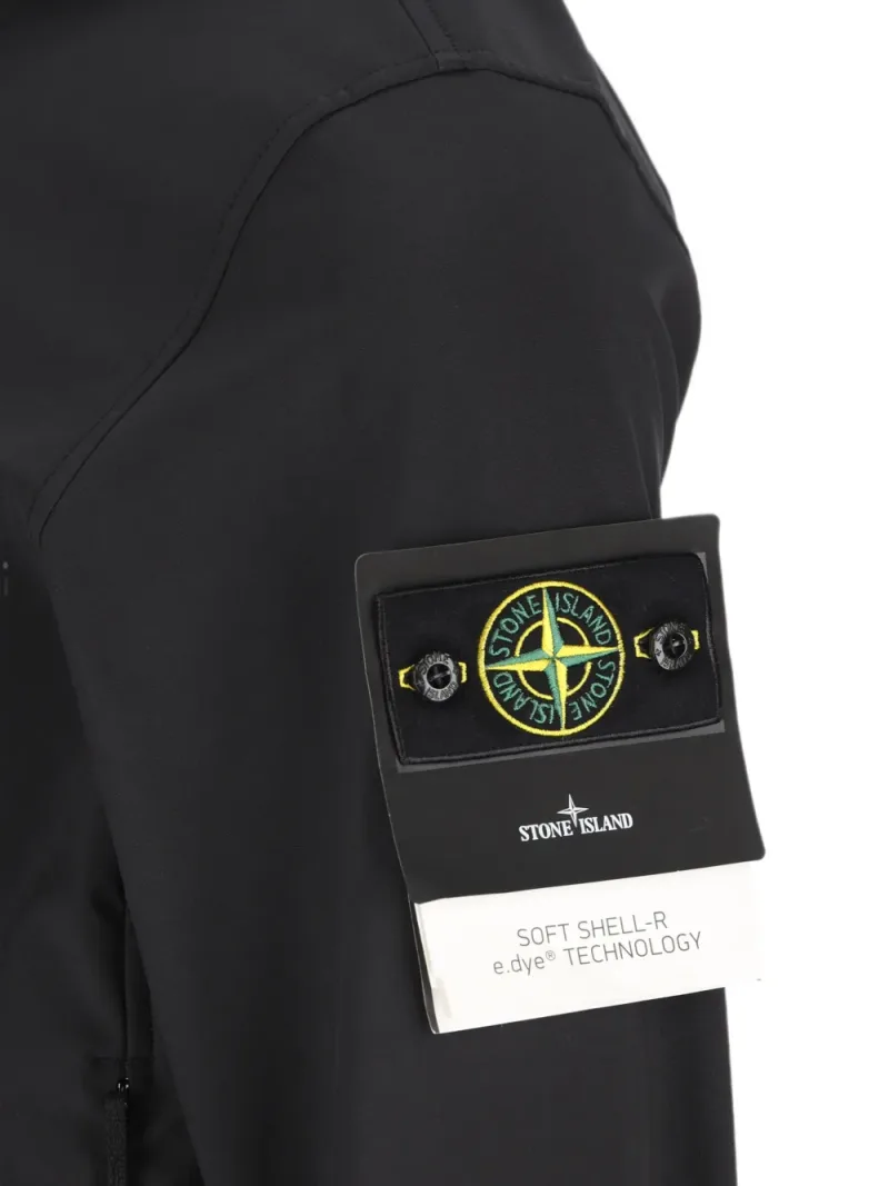 Stone Island — Logo-patch hooded jacket — Photo 3 of 3
