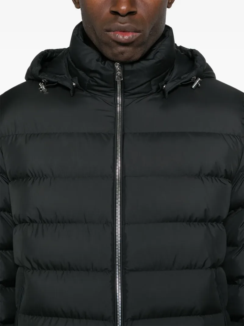 Moncler — hooded quilted jacket — Photo 5 of 5