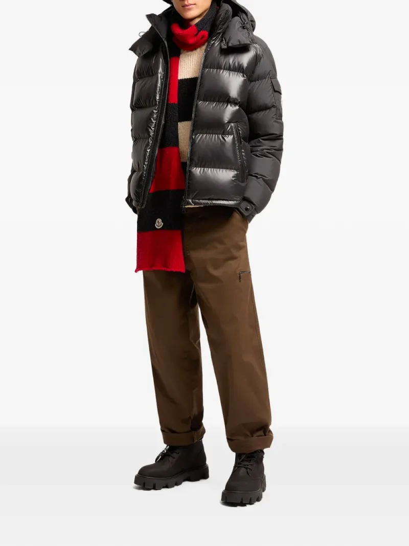 Moncler — hooded quilted jacket — Foto 2 di 3