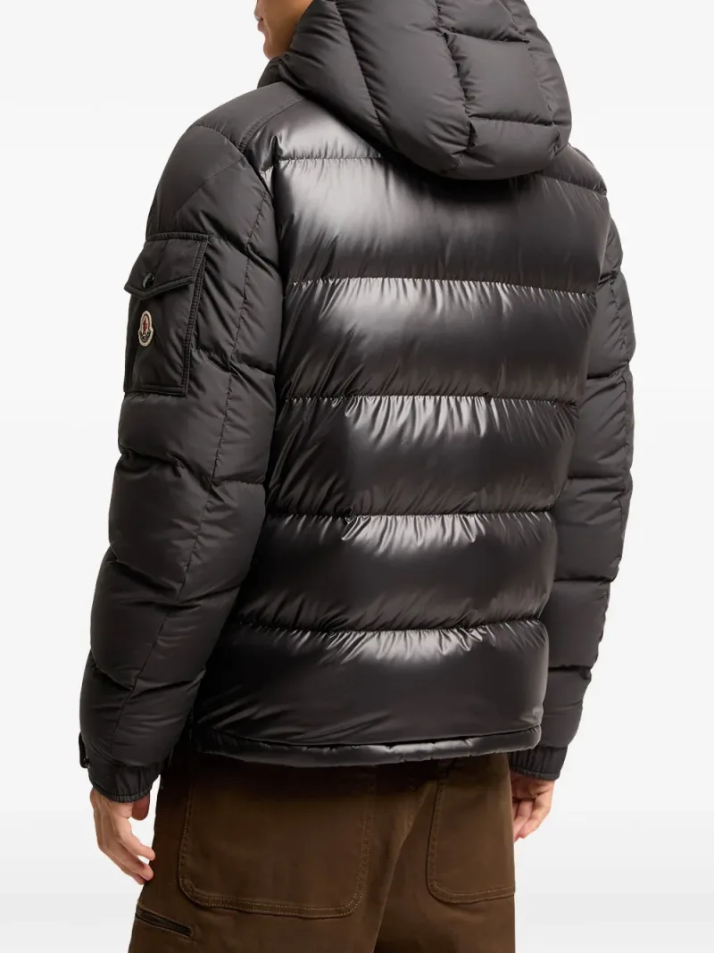 Moncler — hooded quilted jacket — Foto 3 di 3