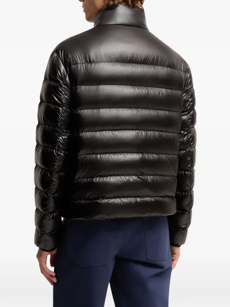 Moncler — quilted logo-patch jacket — Photo 4 of 5