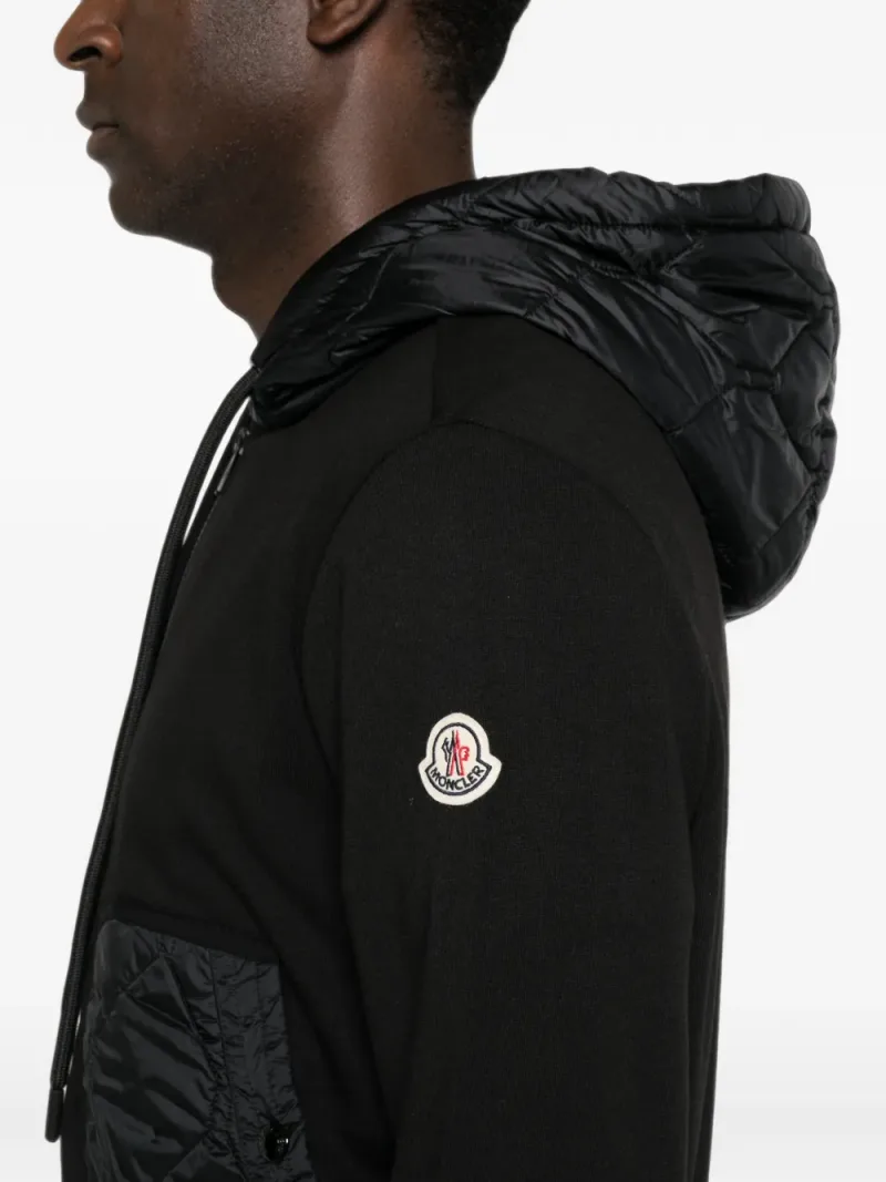 Moncler — padded-hood hoodie — Photo 5 of 5