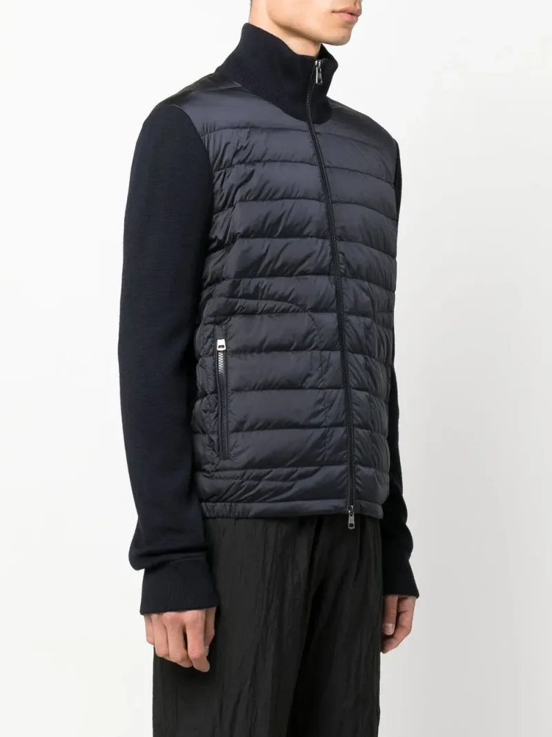 Moncler — padded zip-up cardigan — Photo 3 of 5
