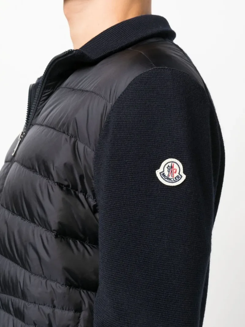 Moncler — padded zip-up cardigan — Photo 5 of 5