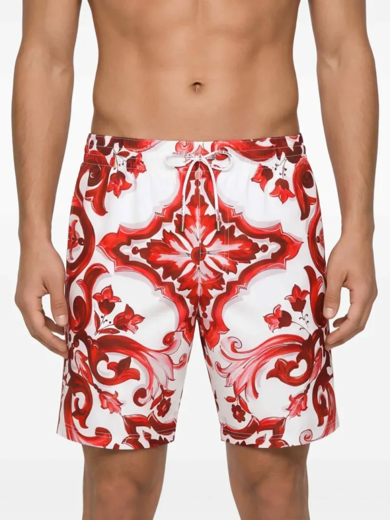 Dolce & Gabbana — Majolica-print medium boxer shorts — Photo 2 of 5