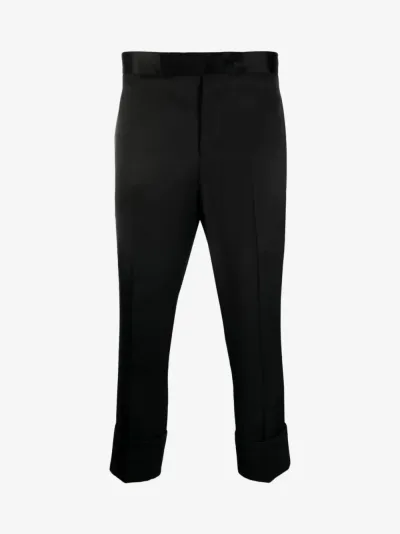 Sapio — Pantaloni crop sartoriali