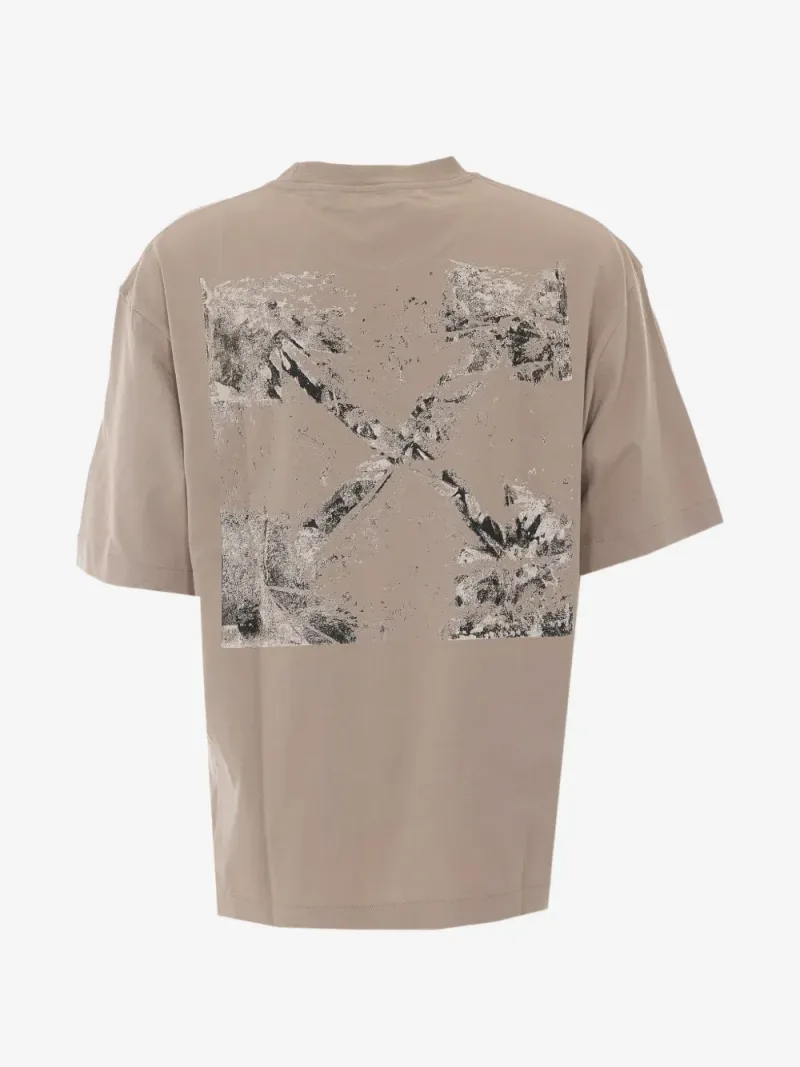 Off-White — Arrows-print logo-print T-shirt — Foto 2 di 4