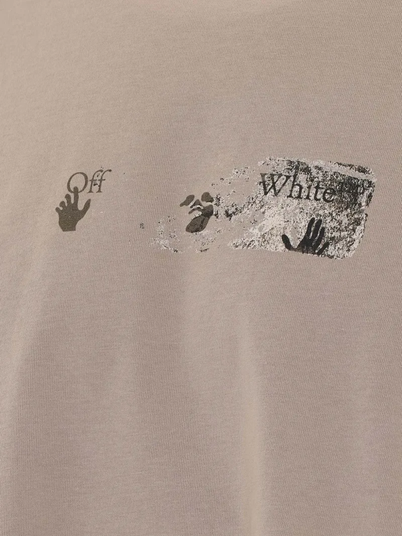 Off-White — Arrows-print logo-print T-shirt — Foto 3 di 4