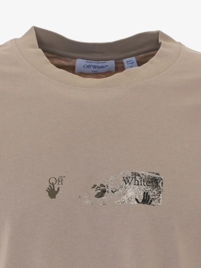 Off-White — Arrows-print logo-print T-shirt — Foto 4 di 4