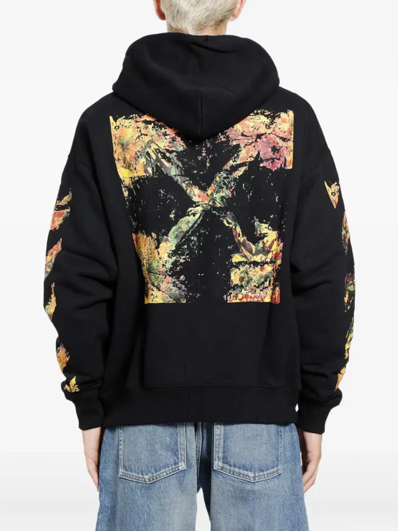 Off-White — Felpa con stampa Arrows Diagonals — Foto 2 di 2
