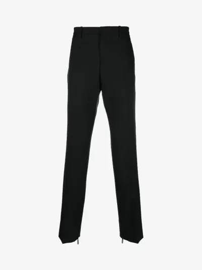 Off-White — Pantalon droit à détails de découpes