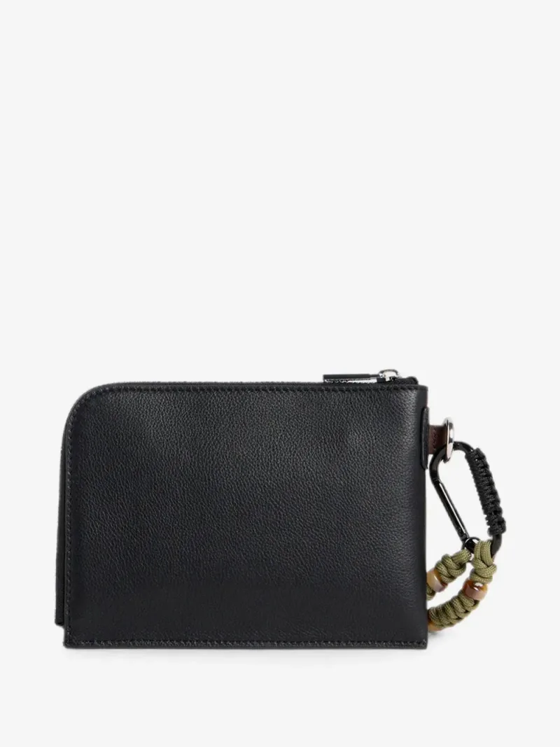 Dsquared2 — D2-upside-down leather neck pouch — Foto 2 di 4