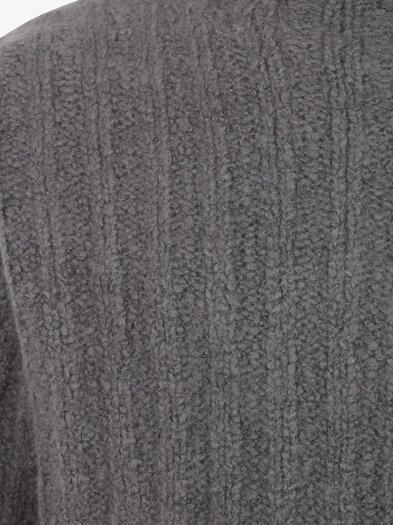 Rick Owens — Ribbed-knit turtle-neck sweater — Photo 3 of 3