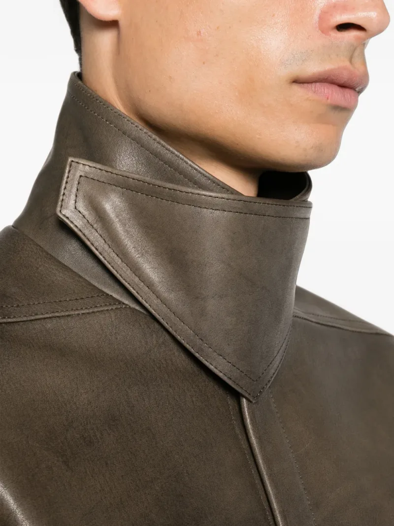 Rick Owens — Funnel-neck jacket — Foto 5 di 5