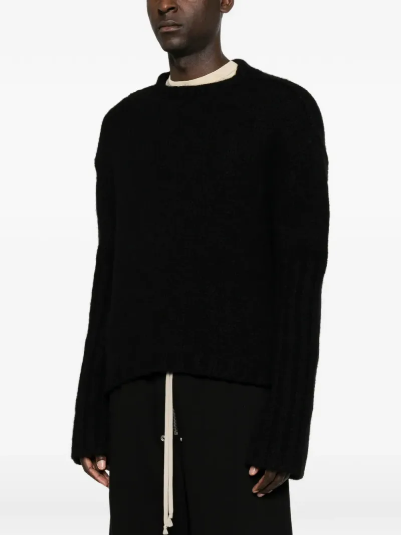 Rick Owens — Round neck sweater — Foto 3 di 5