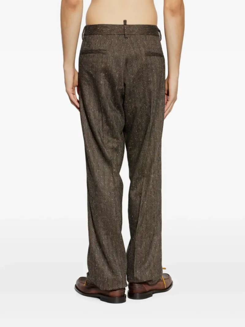 Dsquared2 — Pantaloni con motivo pied-de-poule — Foto 4 di 5