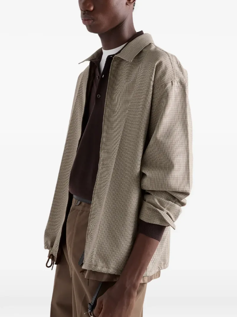 Prada — Camicia in lana vergine — Foto 3 di 4