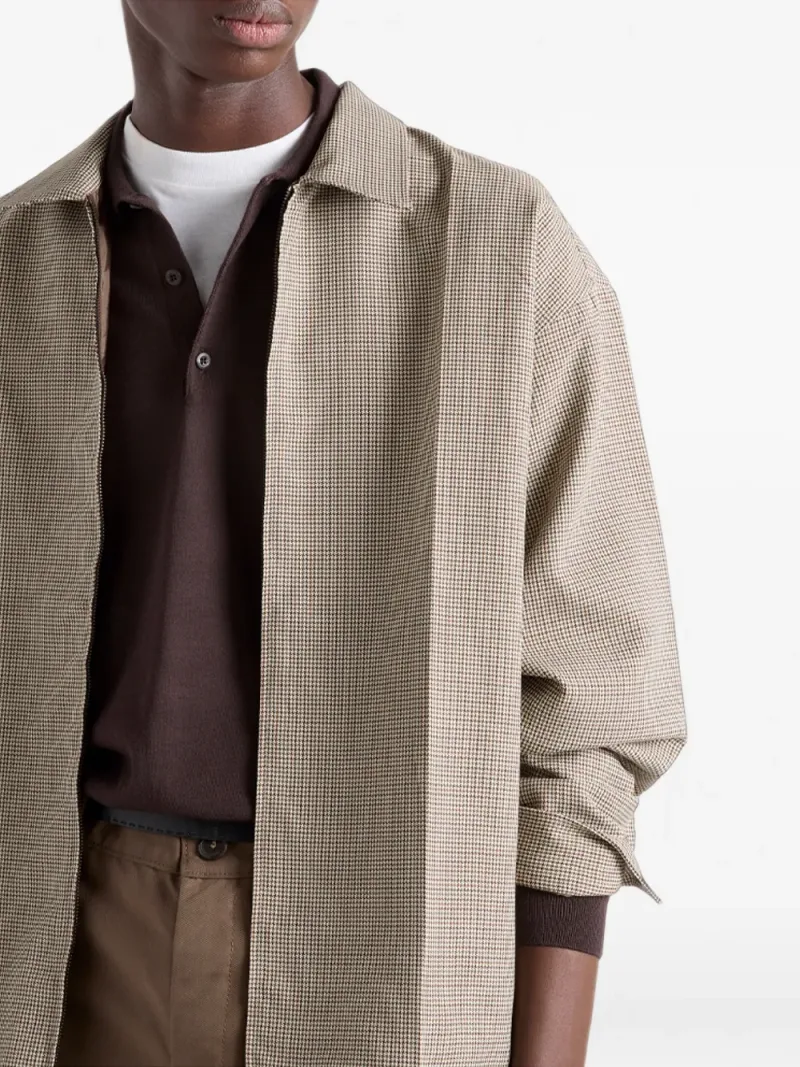 Prada — Camicia in lana vergine — Foto 4 di 4