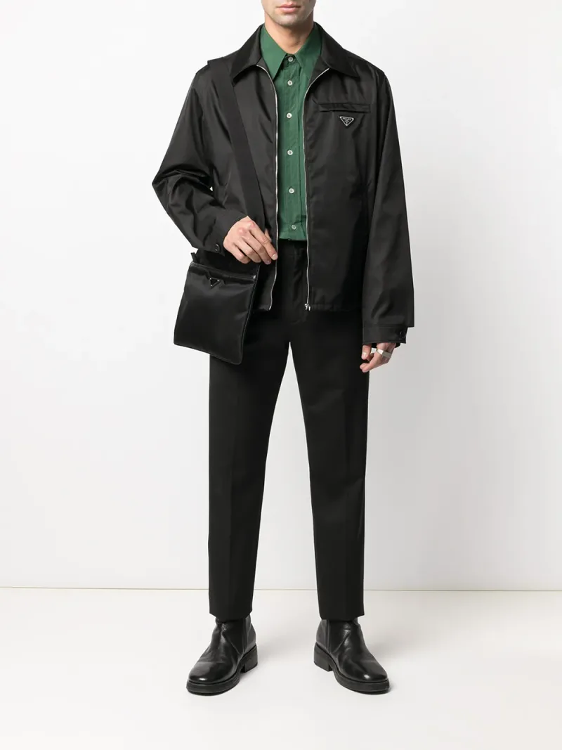 Prada — Re-Nylon logo-plaque jacket — Photo 2 of 5
