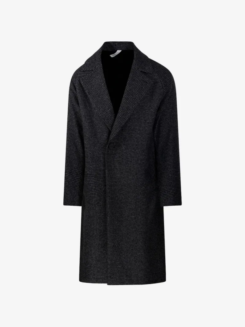 Hevö — Surbon houndstooth-pattern coat