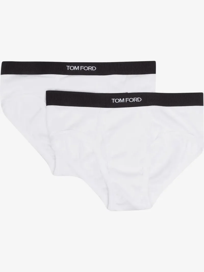 Tom Ford — Logo-waistband briefs (set of two)