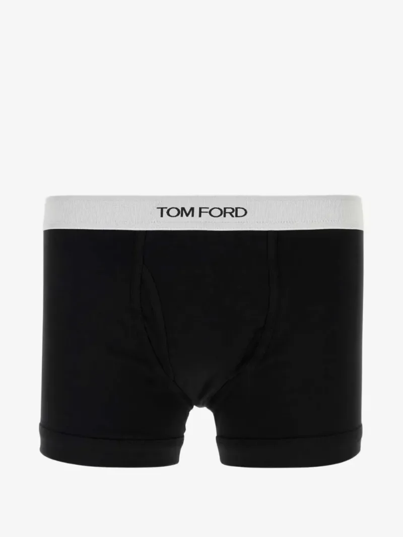 Tom Ford — Set of two boxer shorts with logo stripe — Photo 2 of 3
