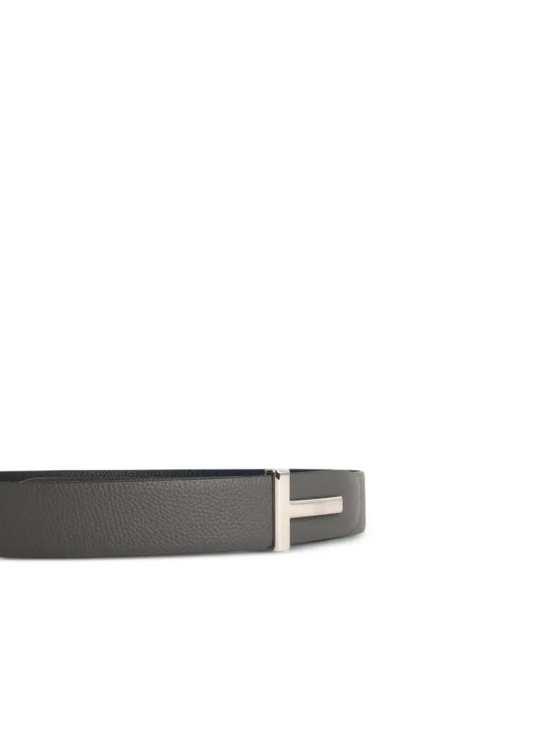 Tom Ford — Grain leather T Icon belt — Photo 3 of 3