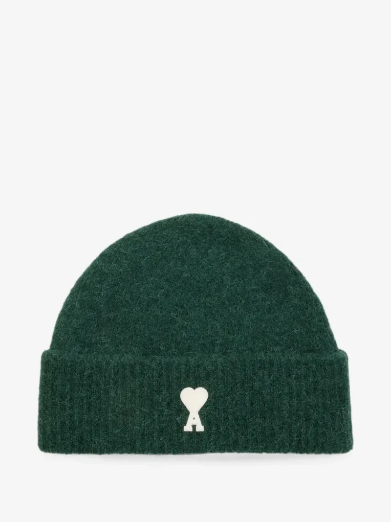 Ami Paris — Gorro de alpaca con Ami de Coeur