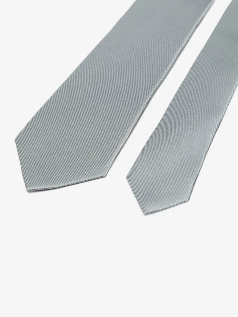 Kiton — Ribbed-knit silk tie — Foto 2 di 2
