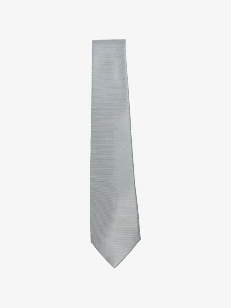 Kiton — Ribbed-knit silk tie