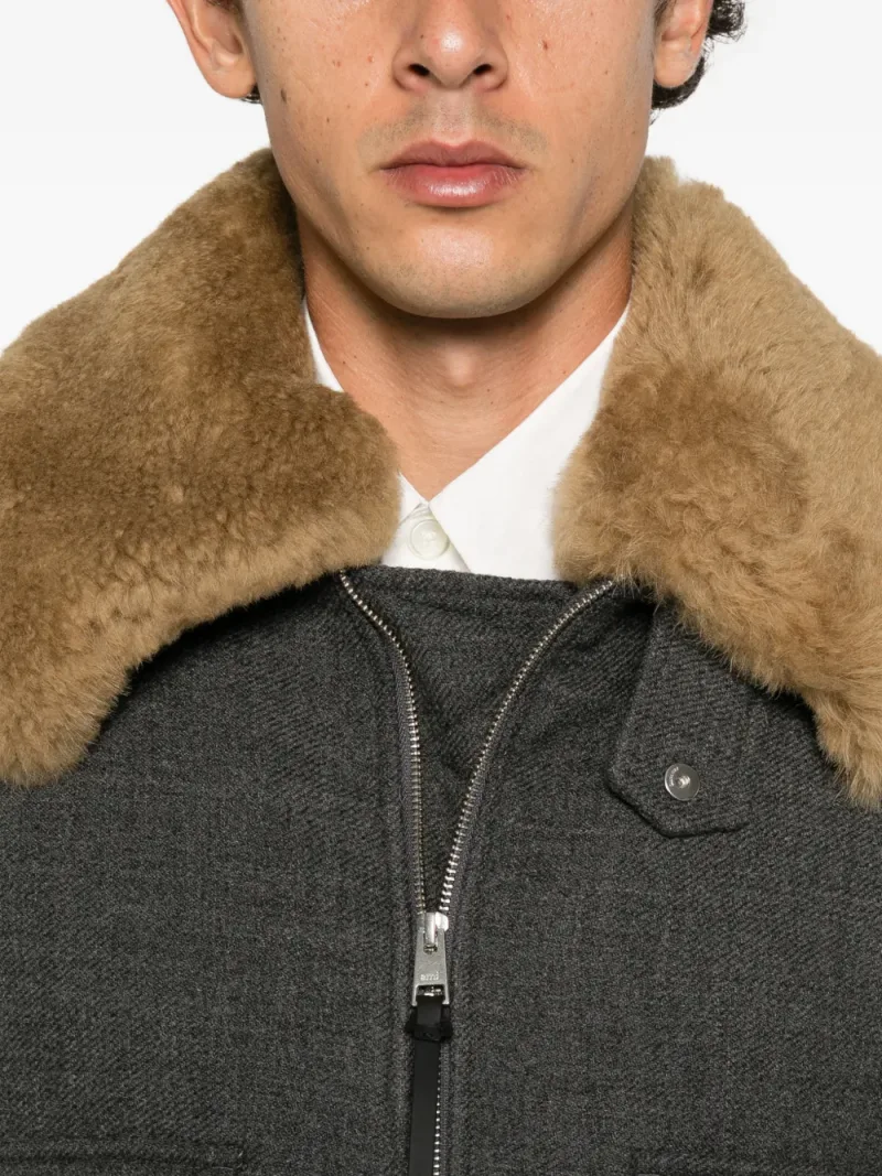 Ami Paris — Jacke aus Schurwolle — Foto 5 von 5