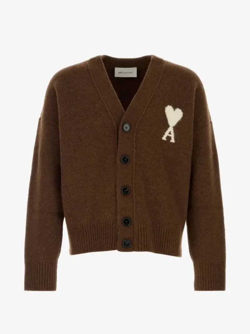 Ami Paris — Cardigan Ami de Coeur