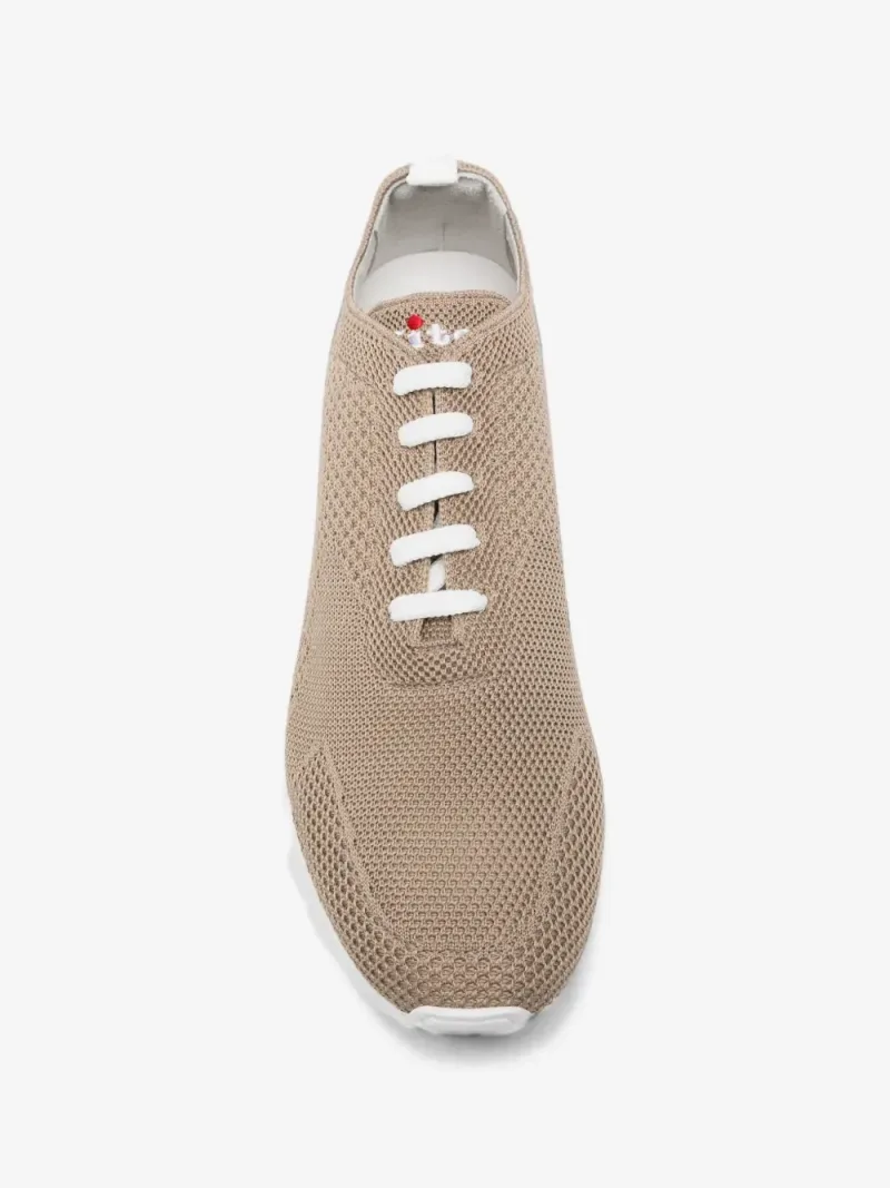 Kiton — Knit lace-up sneakers — Photo 4 of 4