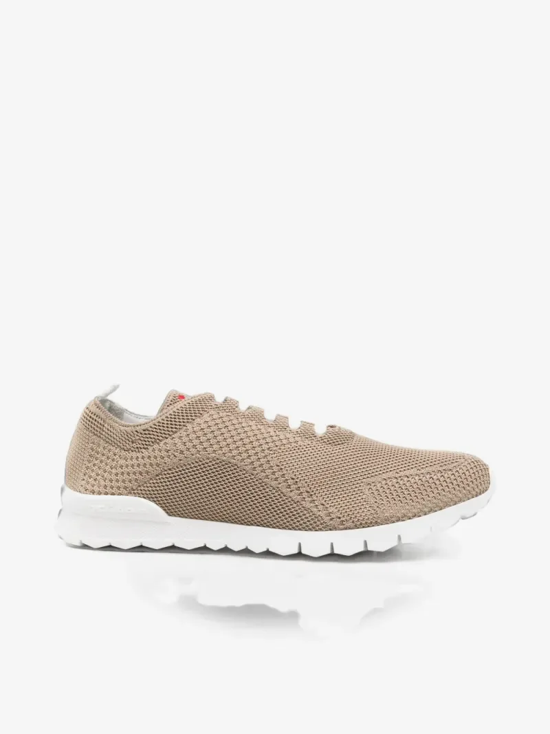Kiton — Knit lace-up sneakers