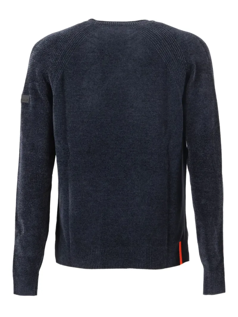 RRD — Pullover aus Samt mit rundem Ausschnitt — Foto 2 von 3