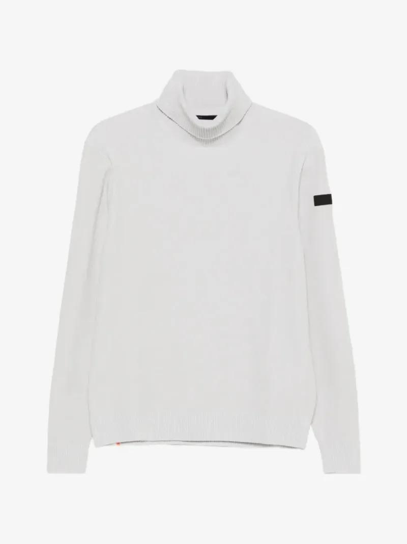 RRD — Roll-neck logo-patch sweater