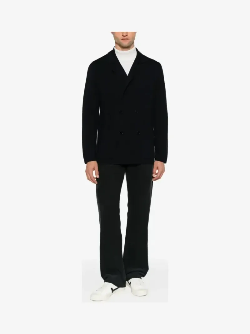 Tagliatore — Double-breasted knitted sweater