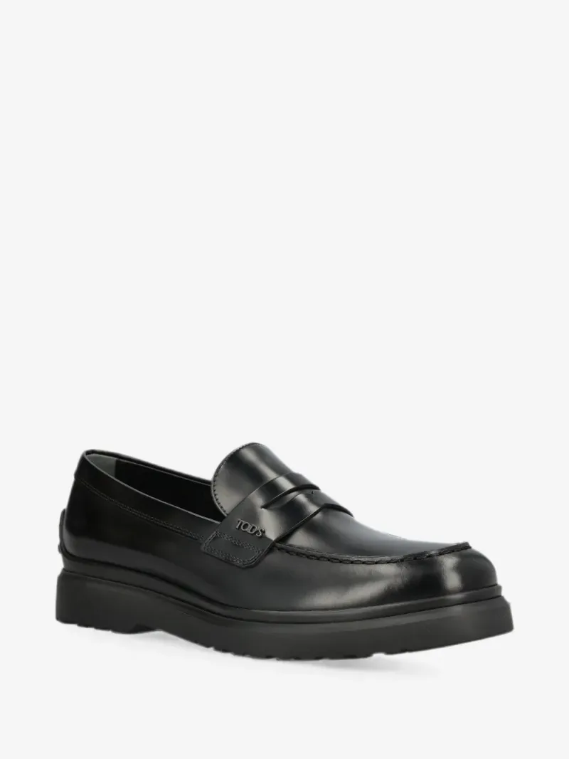 Tod's — Mocassim com placa de logo — Foto 2 de 4