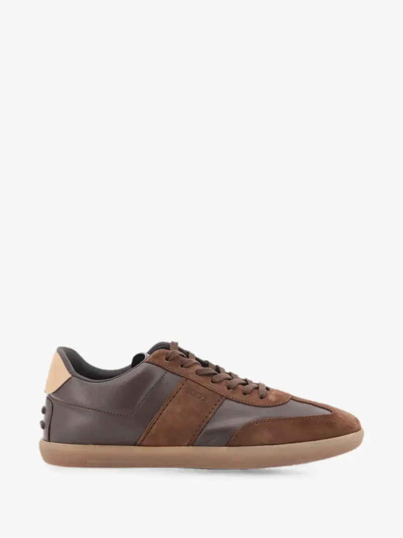 Tod's — Baskets à empiècements en daim